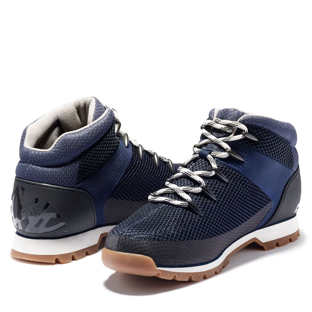 Timberland Mens Sneakers Euro Sprint Boots - Navy - India EA6978205